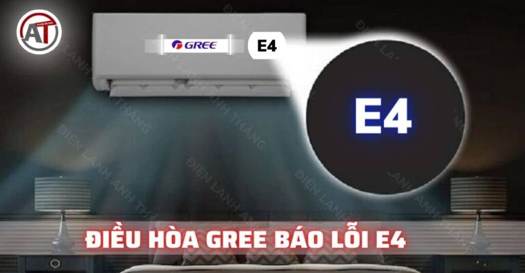 Nguyên Nhân Của Lỗi E4 Điều Hòa Gree Và Cách Để Khắc Phục 2026 lỗi e4 điều hòa gree Điện lạnh Anh Thắng