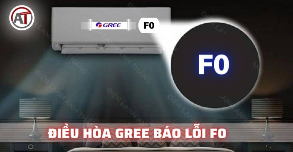 lỗi f0 điều hòa gree Điện lạnh Anh Thắng