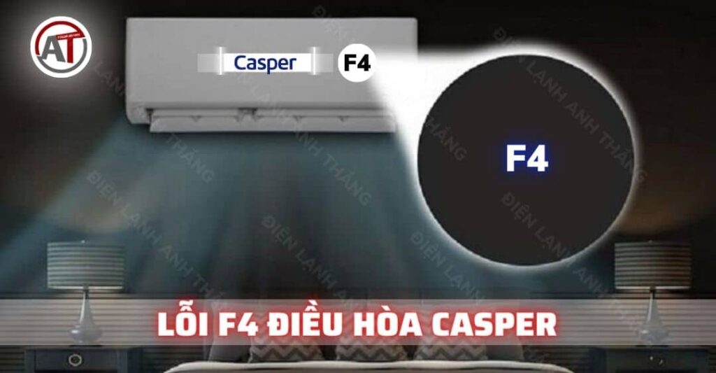 lỗi f4 điều hòa casper Điện lạnh Anh Thắng