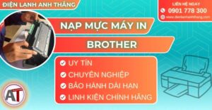 Nạp mực máy in Brother Điện lạnh Anh Thắng