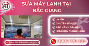 Sửa máy lạnh tại Bắc giang Điện lạnh Anh Thắng