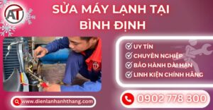 Sửa máy lạnh tại Bình định Điện lạnh Anh Thắng