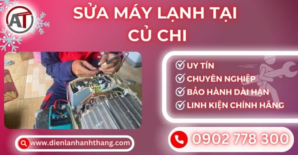 Sửa máy lạnh tại Củ chi Điện lạnh Anh Thắng