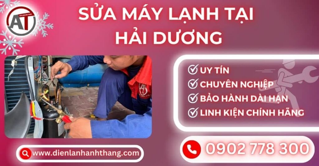 Sửa máy lạnh tại Hải dương Điện lạnh Anh Thắng