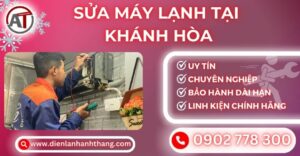 Sửa máy lạnh tại Khánh hoà Điện lạnh Anh Thắng