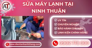 Sửa máy lạnh tại Ninh thuận Điện lạnh Anh Thắng