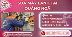 Sửa máy lạnh tại Quảng ngãi Điện lạnh Anh Thắng
