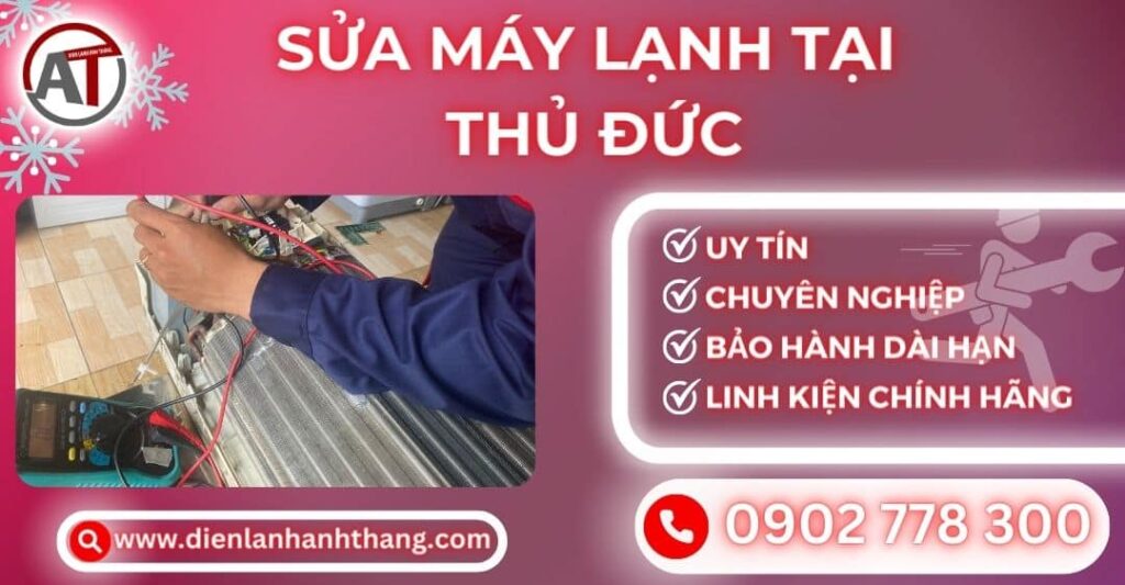 Sửa máy lạnh tại Thủ đức Điện lạnh Anh Thắng