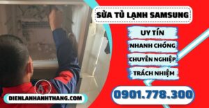 Sửa tủ lạnh Samsung - Điện lạnh Anh Thắng
