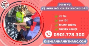 Trung tâm vệ sinh nồi chiên không dầu Điện lạnh Anh Thắng