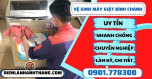 Vệ sinh máy giặt bình chánh - Điện lạnh Anh Thắng