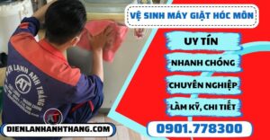 Vệ sinh máy giặt hóc môn - Điện lạnh Anh Thắng