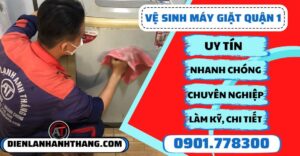 Vệ sinh máy giặt quận 1 - Điện lạnh Anh Thắng