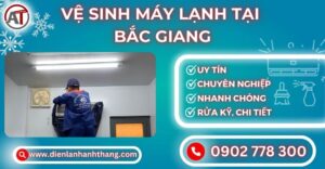 Vệ sinh máy lạnh tại Bắc giang Điện lạnh Anh Thắng