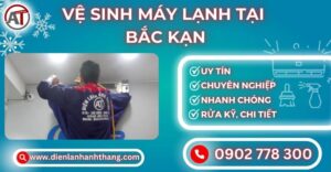 Vệ sinh máy lạnh tại Bắc kạn Điện lạnh Anh Thắng