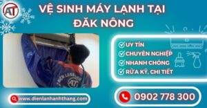 Vệ sinh máy lạnh tại Đăk nông Điện lạnh Anh Thắng