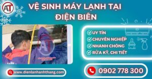 Vệ sinh máy lạnh tại Điện biên Điện lạnh Anh Thắng
