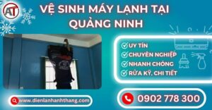Vệ sinh máy lạnh tại Quảng ninh Điện lạnh Anh Thắng