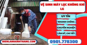 vệ sinh máy lọc không khí LG Điện lạnh Anh Thắng