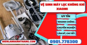vệ sinh máy lọc không khí Xiaomi Điện lạnh Anh Thắng