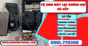 Vệ sinh máy lọc không khí gò vấp - Điện lạnh Anh Thắng