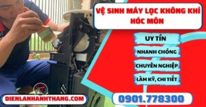 Vệ sinh máy lọc không khí Hóc môn - Điện lạnh Anh Thắng