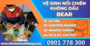 ve sinh noi chien khong dau BEAR dien lanh anh thang