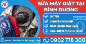 Sửa máy giặt tại Bình dương Điện lạnh Anh Thắng
