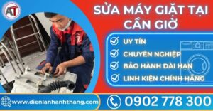 Sửa máy giặt tại Cần giờ Điện lạnh Anh Thắng