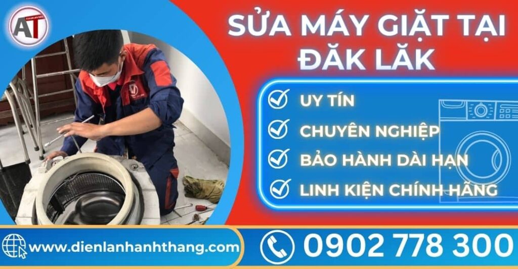 Sửa máy giặt tại Đăk lăk Điện lạnh Anh Thắng