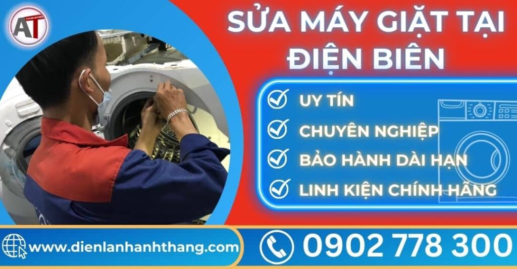 Sửa máy giặt tại Điện biên Điện lạnh Anh Thắng
