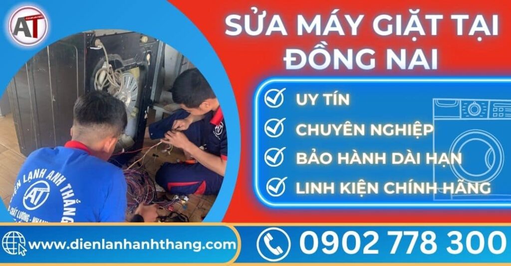 Sửa máy giặt tại Đồng nai Điện lạnh Anh Thắng