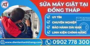 Sửa máy giặt tại Đồng tháp Điện lạnh Anh Thắng