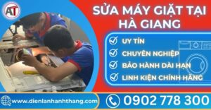 Sửa máy giặt tại Hà giang Điện lạnh Anh Thắng