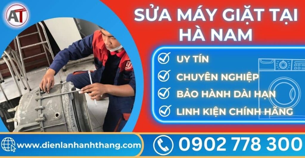 Sửa máy giặt tại Hà nam Điện lạnh Anh Thắng