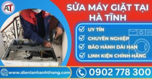 Sửa máy giặt tại Hà tĩnh Điện lạnh Anh Thắng