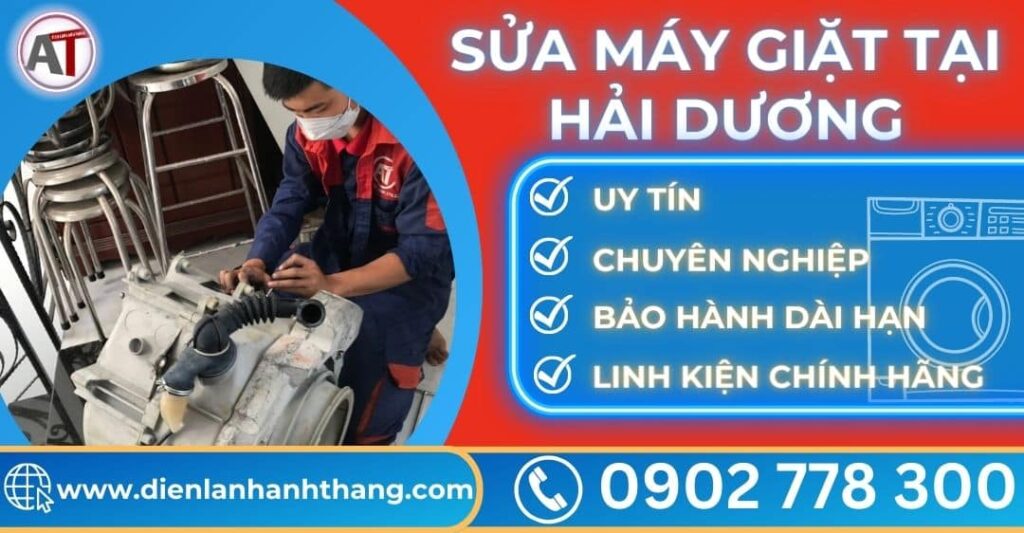 Sửa máy giặt tại Hải Dương Điện lạnh Anh Thắng