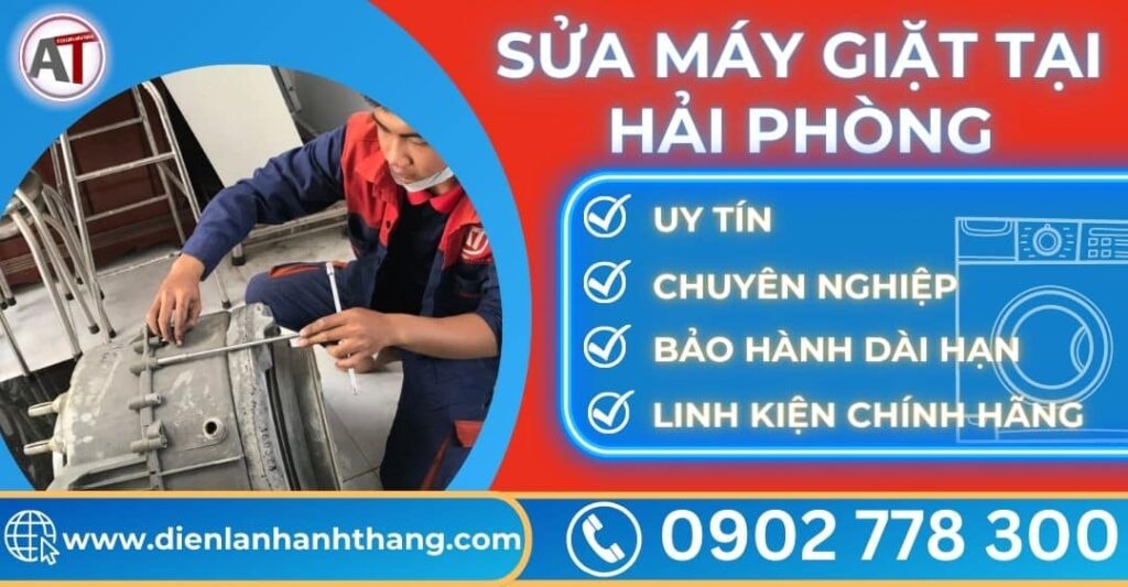 Sửa máy giặt tại Hải phòng Điện lạnh Anh Thắng