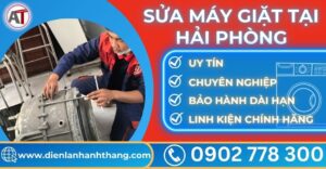 Sửa máy giặt tại Hải phòng Điện lạnh Anh Thắng