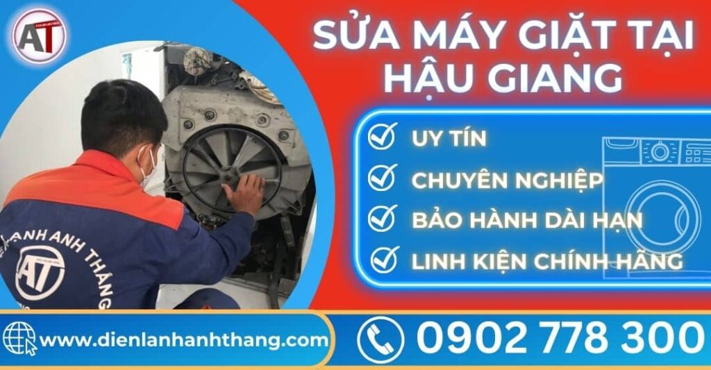 Sửa máy giặt tại Hậu giang Điện lạnh Anh Thắng