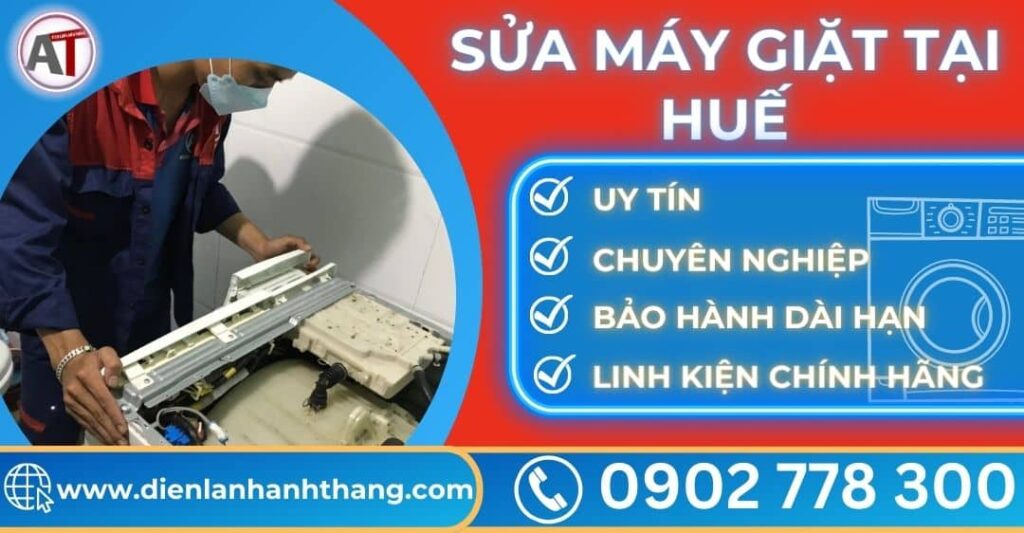 Sửa máy giặt tại Huế Điện lạnh Anh Thắng