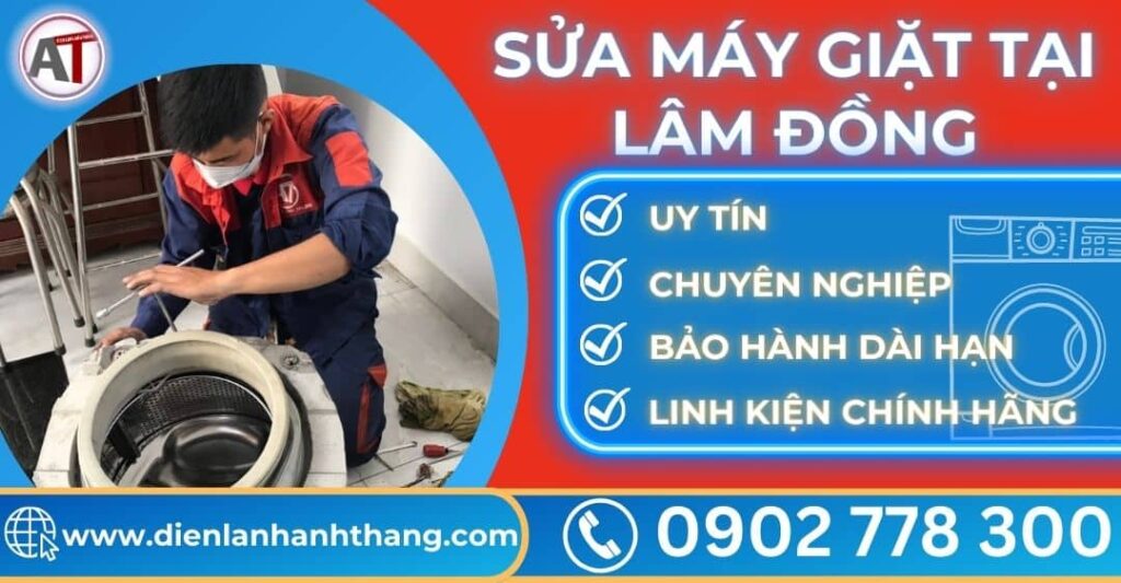 Sửa máy giặt tại Lâm đồng Điện lạnh Anh Thắng