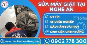 Sửa máy giặt tại Nghệ an Điện lạnh Anh Thắng