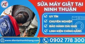 Sửa máy giặt tại Ninh thuận Điện lạnh Anh Thắng
