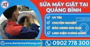 Sửa máy giặt tại Quảng bình Điện lạnh Anh Thắng