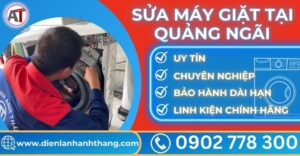Sửa máy giặt tại Quảng ngãi Điện lạnh Anh Thắng