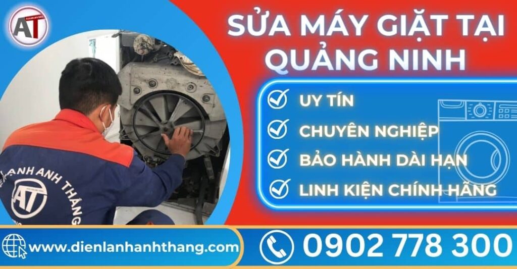 Sửa máy giặt tại Quảng ninh Điện lạnh Anh Thắng
