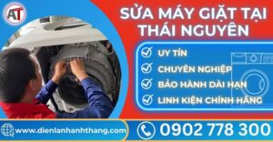 Sửa máy giặt tại Thái nguyên Điện lạnh Anh Thắng