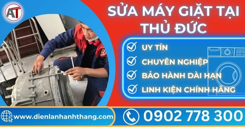 Sửa máy giặt tại Thủ đức Điện lạnh Anh Thắng