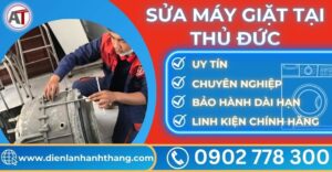 Sửa máy giặt tại Thủ đức Điện lạnh Anh Thắng